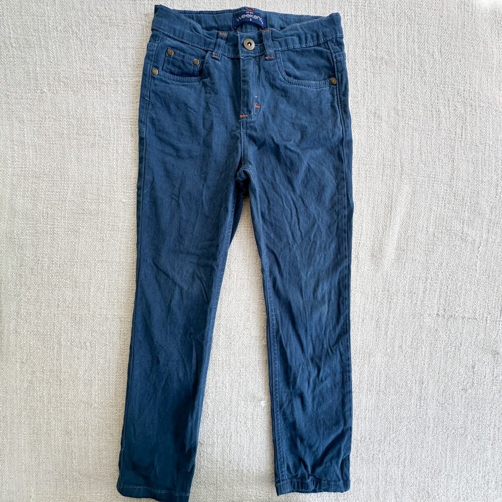 Weekend Girl's Blue Skinny Chino Pants VGUC 6